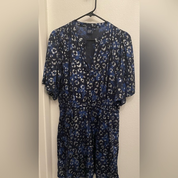Gap cotton drawstring, short sleeve dress size M ￼ - Picture 2 of 4